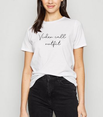 slogan t shirt outfit