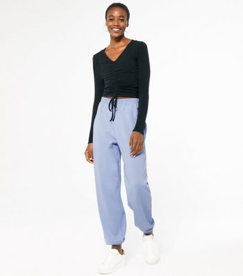 Pale blue joggers Clearance