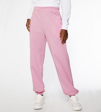 tall pink joggers