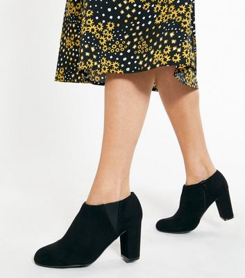 Black Leather Knee High Boots Heel | Ladies Black Leather Knee High Boots -  Fashion - Aliexpress