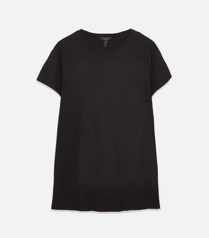 plain black t shirt womens