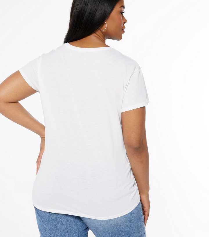 women's plain white t shirts