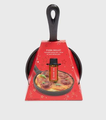 Image of Black Pizza Skillet New Look