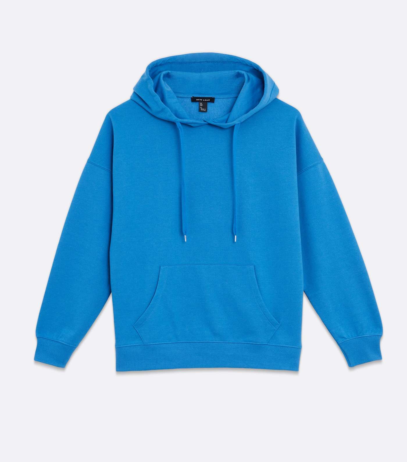 Bright Blue Pocket Front Hoodie  Image 5