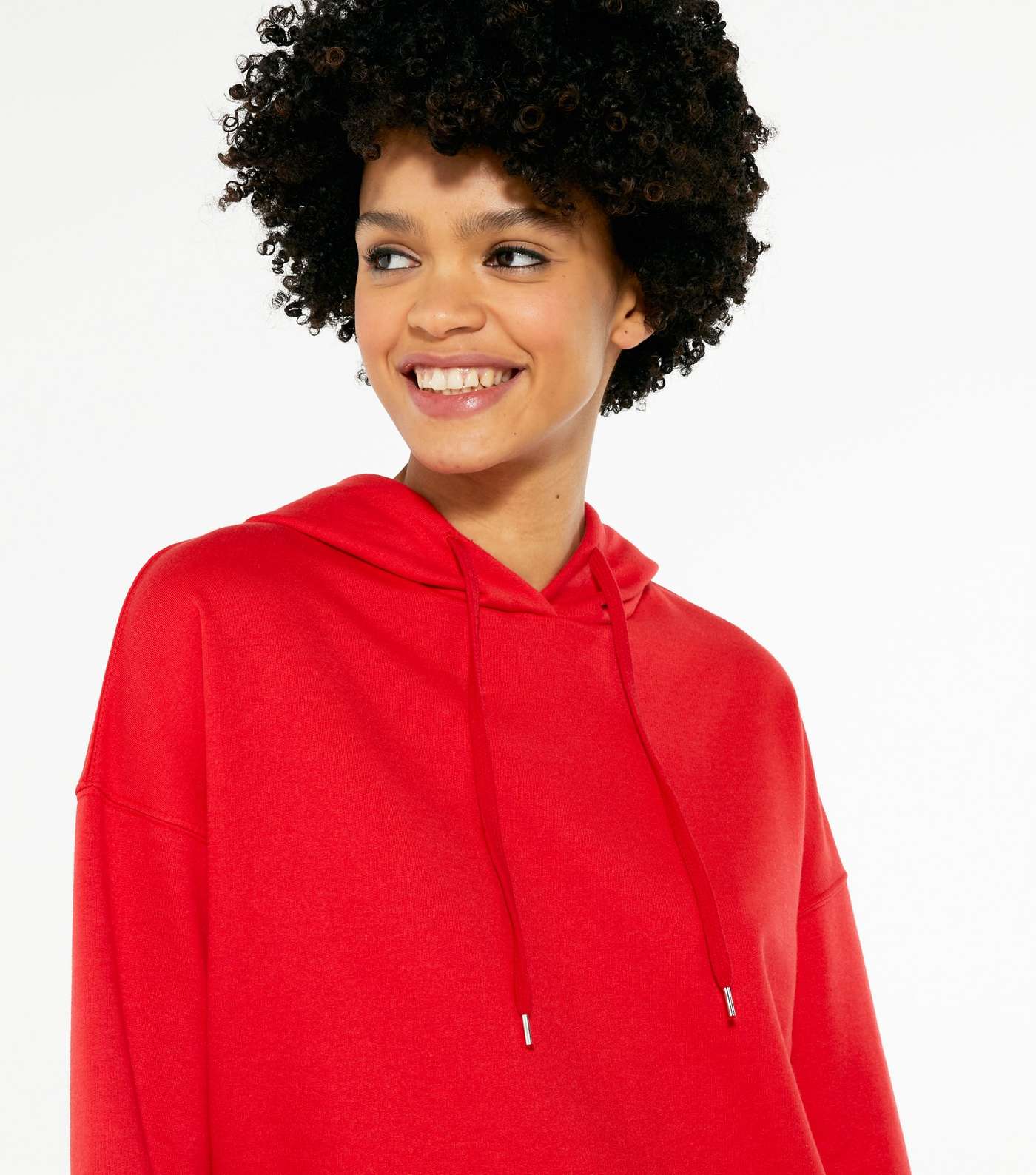 Red Pocket Front Hoodie  Image 4