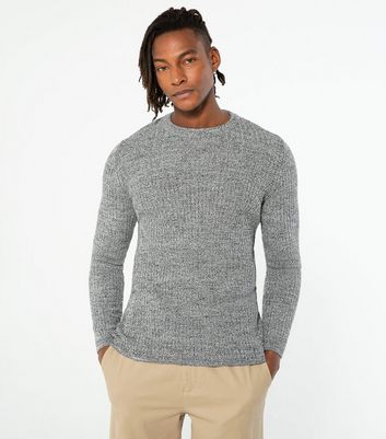 grey crew neck jumper