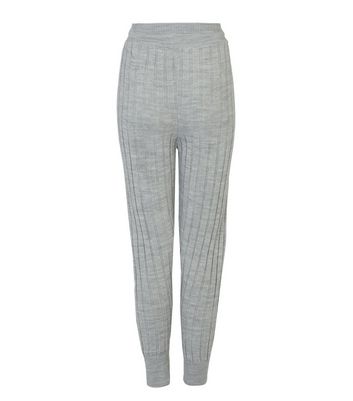 ribbed knit joggers