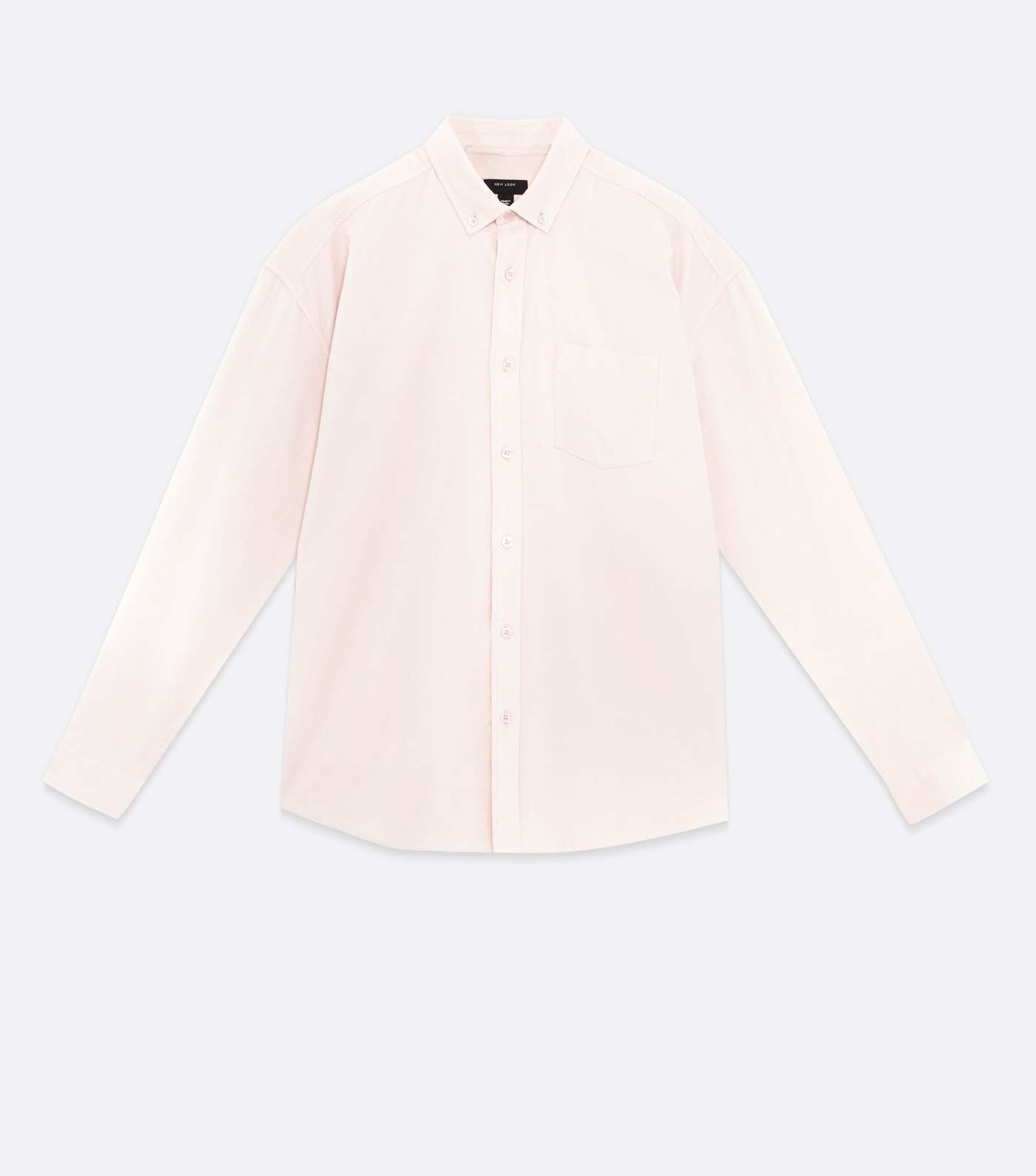 Pink Cord Long Sleeve Oversized Shirt Image 5