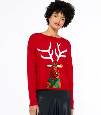 new look womens christmas jumpers