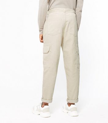 mens cord cargo trousers