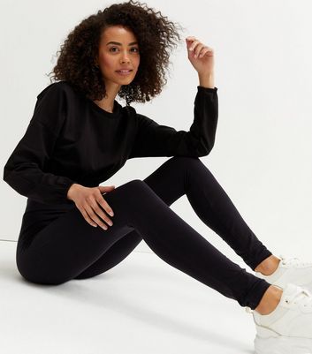 Tall Black High Waist Leggings | New Look