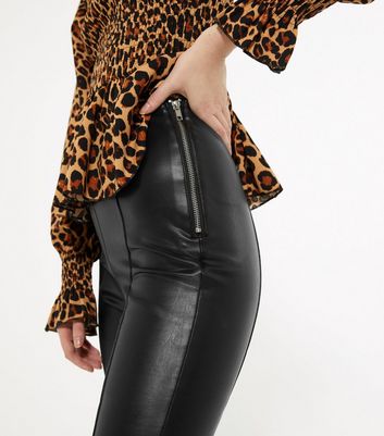 New look deals leather pants