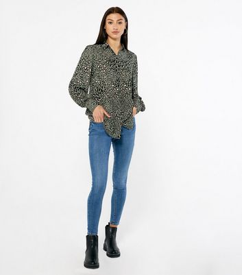 Leopard shirt online dames