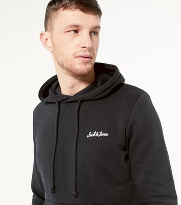 New look clearance mens black hoodie