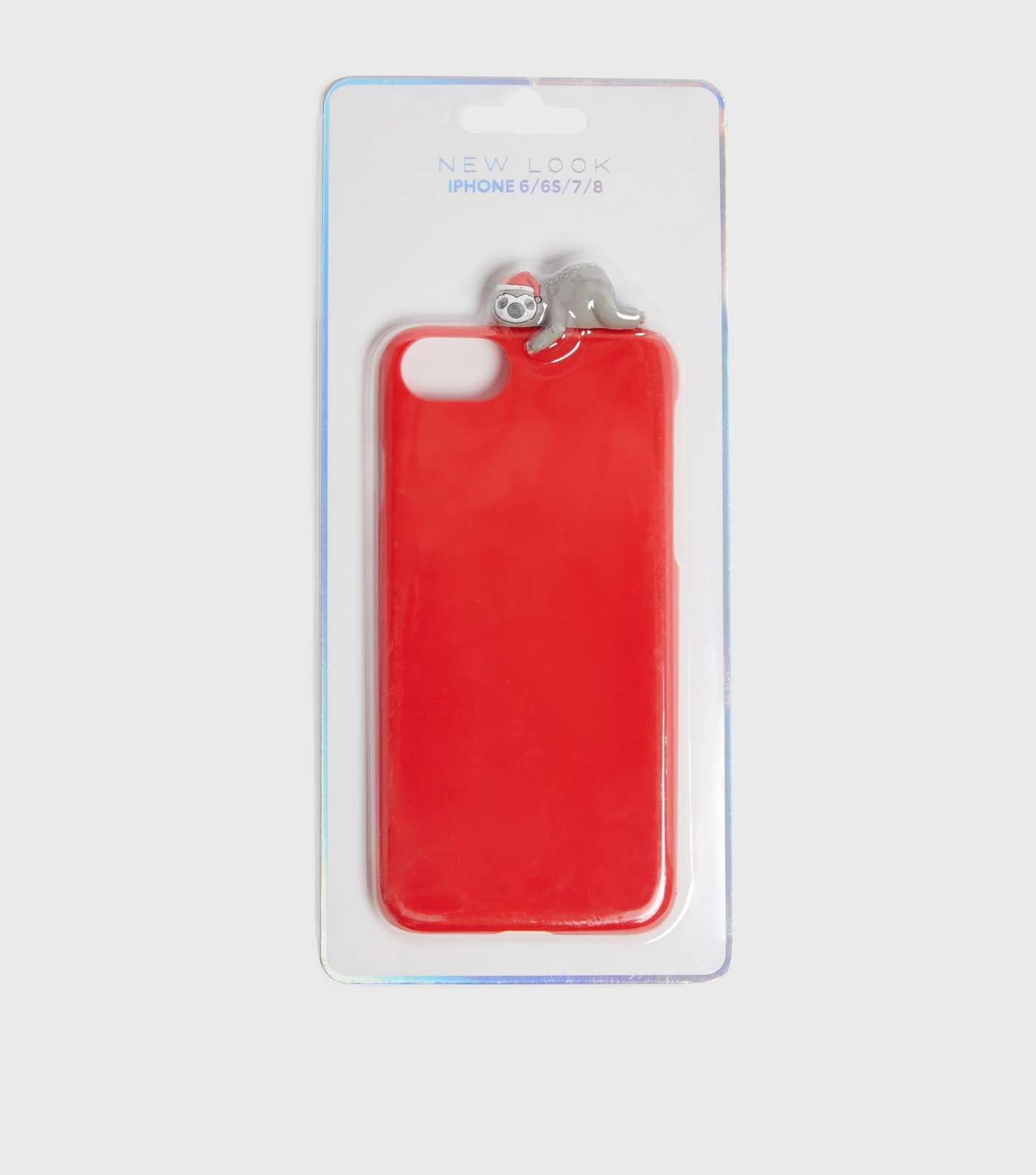 Red Christmas Sloth Case for iPhone 6/6s/7/8