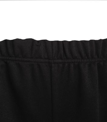 Image of Black Elasticated Waist Shorts New Look