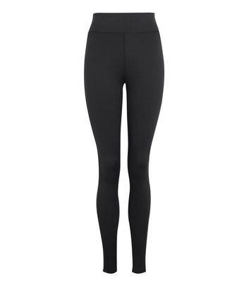 Plain black high waisted leggings Clearance