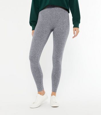 plain grey leggings