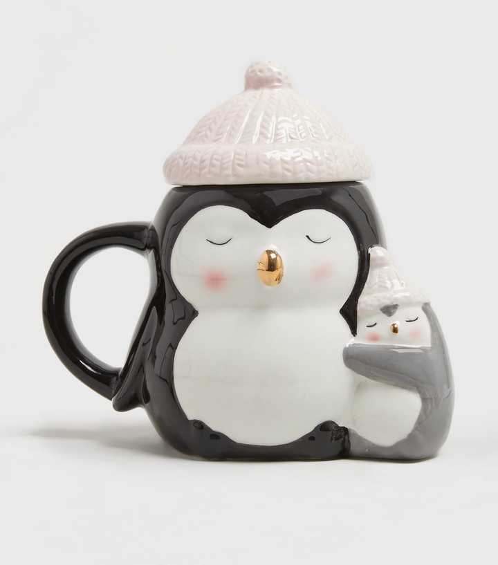 Les plus jolies tasses en images... - Page 11 Black-penguin-mug