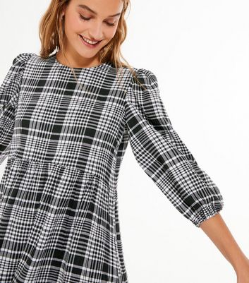 new look crinkle smock dress