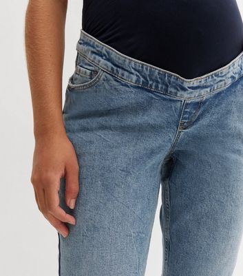Maternity Blue Waist Enhance Tori Mom 