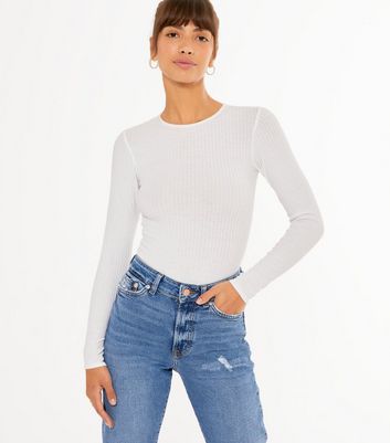 off white bodysuit long sleeve