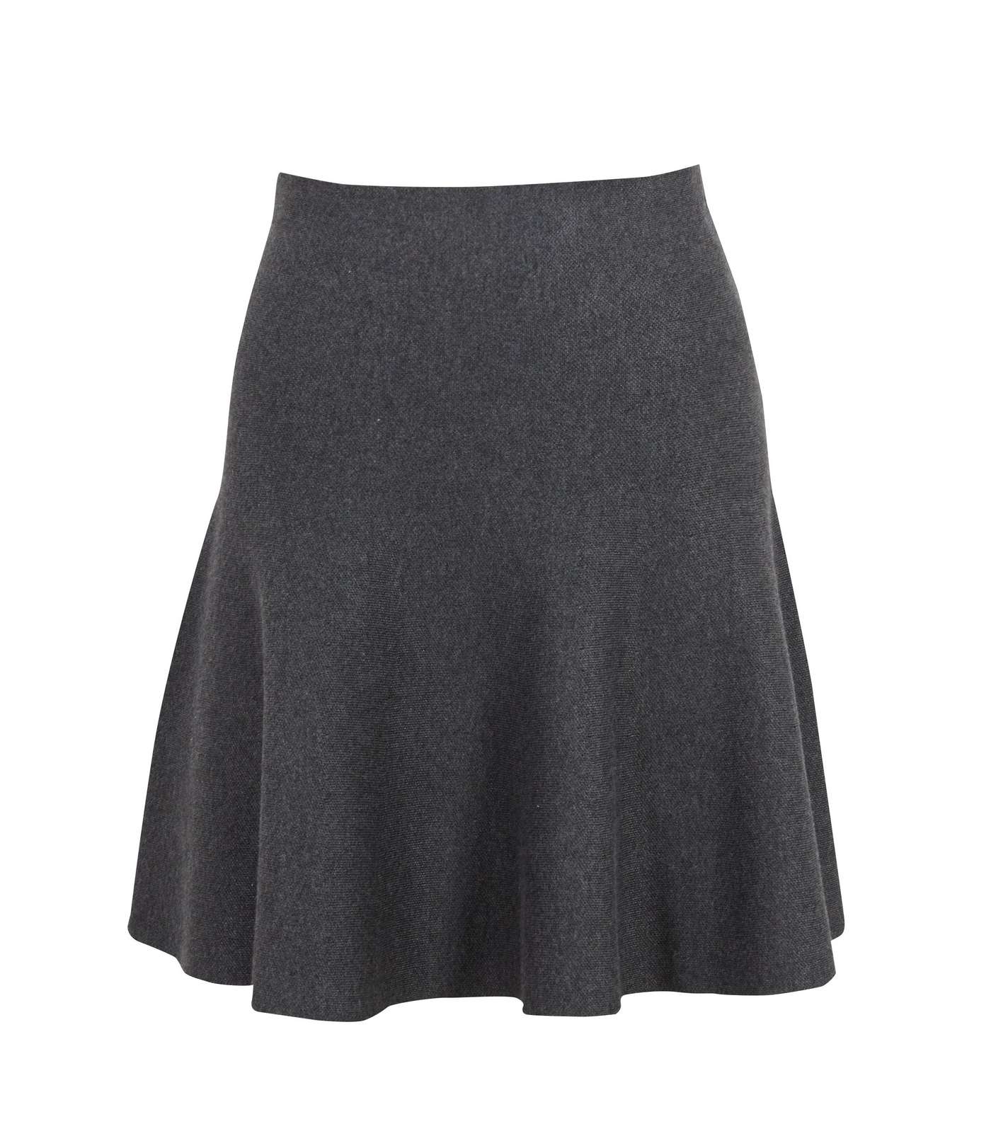 Grey Marl Mini Flippy Skirt