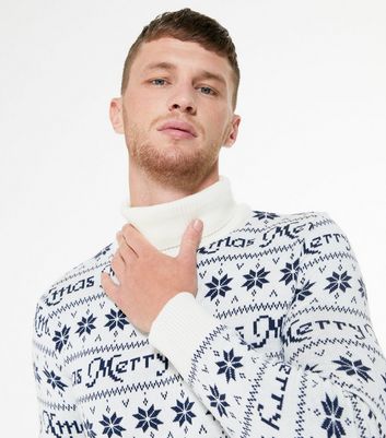 new look mens christmas jumpers