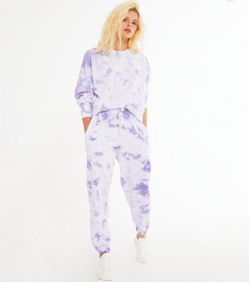 New look tie dye joggers sale