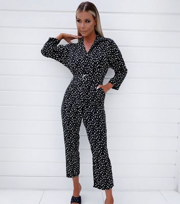 ax paris black jumpsuit