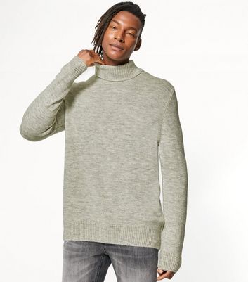 fine knit roll neck jumper