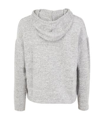 Fine hotsell knit hoodie