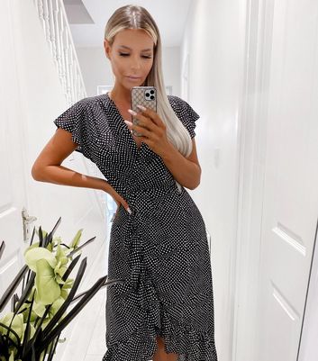 Ax paris wrap midi dress Outlet