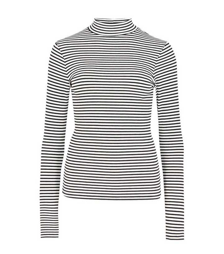 Trendsi Striped Round Neck Long Sleeve Top Charcoal / XL