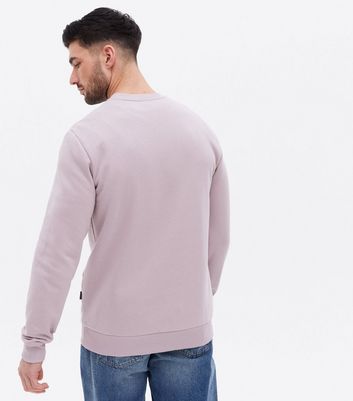 Men's pink shop crew neck sweatshirt