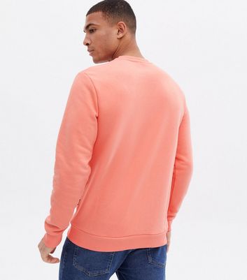 Only \u0026 Sons Coral Crew Neck Sweatshirt 