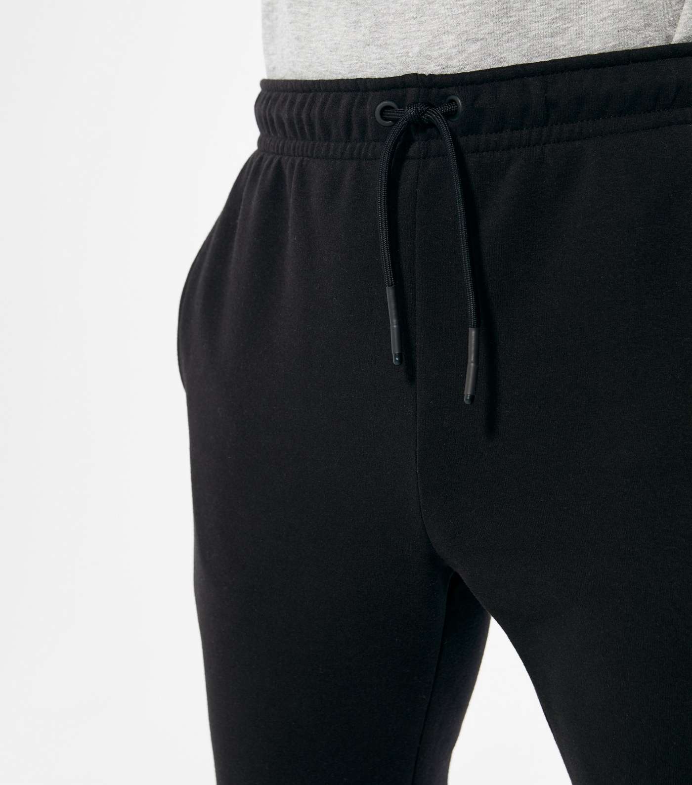 Only & Sons Black Jersey Drawstring Joggers Image 3
