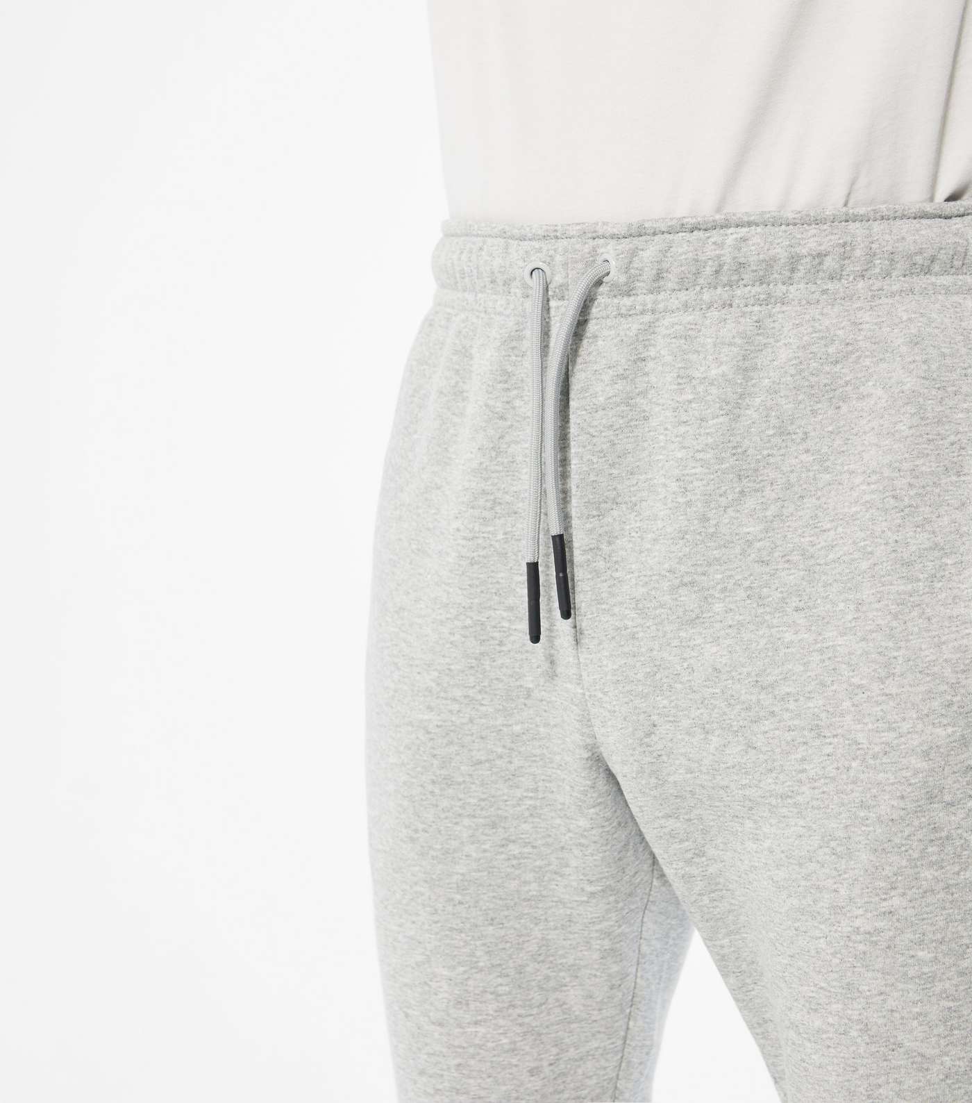 Only & Sons Pale Grey Jersey Drawstring Joggers Image 3