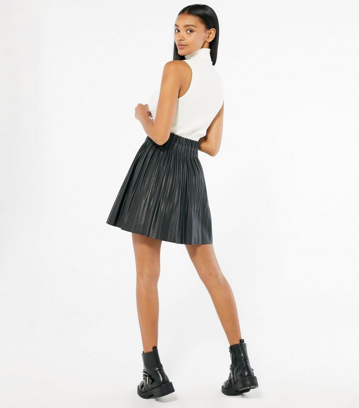 Leather Pleated Mini Skirt Outfit | ubicaciondepersonas.cdmx.gob.mx
