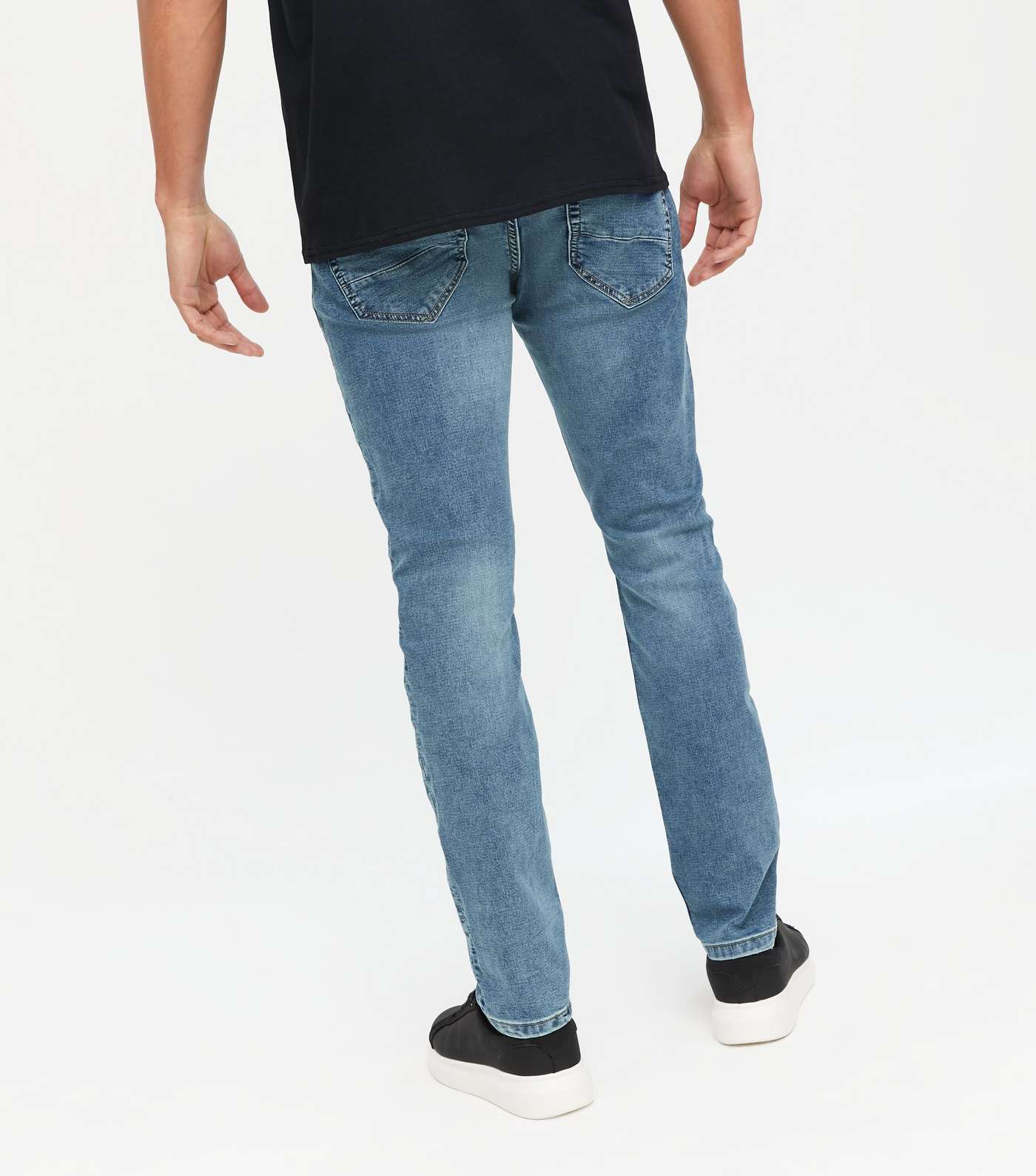 Only & Sons Bright Blue Slim Leg Jeans Image 4