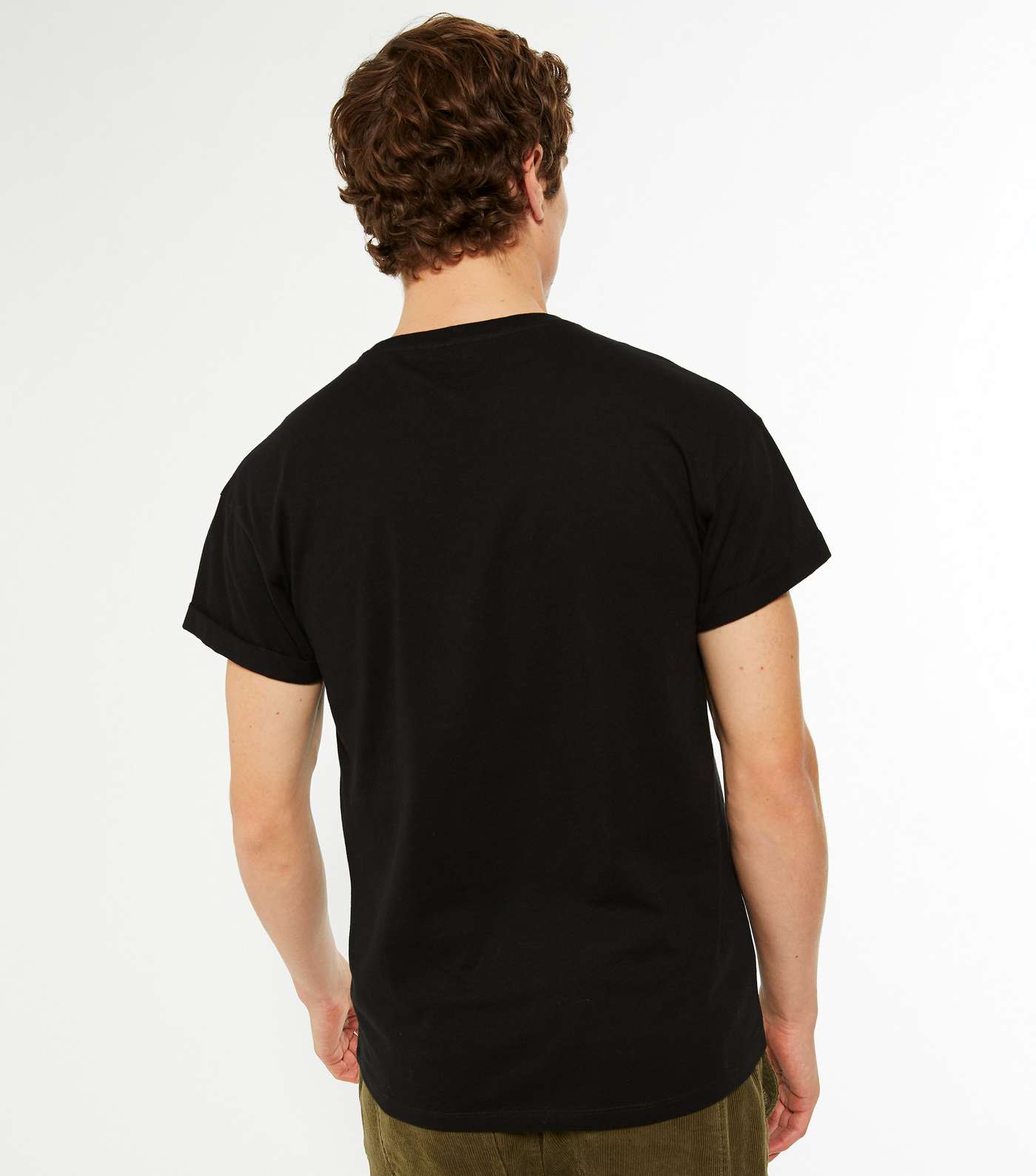 Black Roll Short Sleeve T-Shirt  Image 4