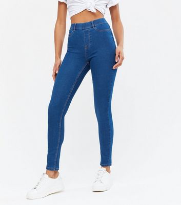 Bright Blue Mid Rise 'Lift \u0026 Shape 