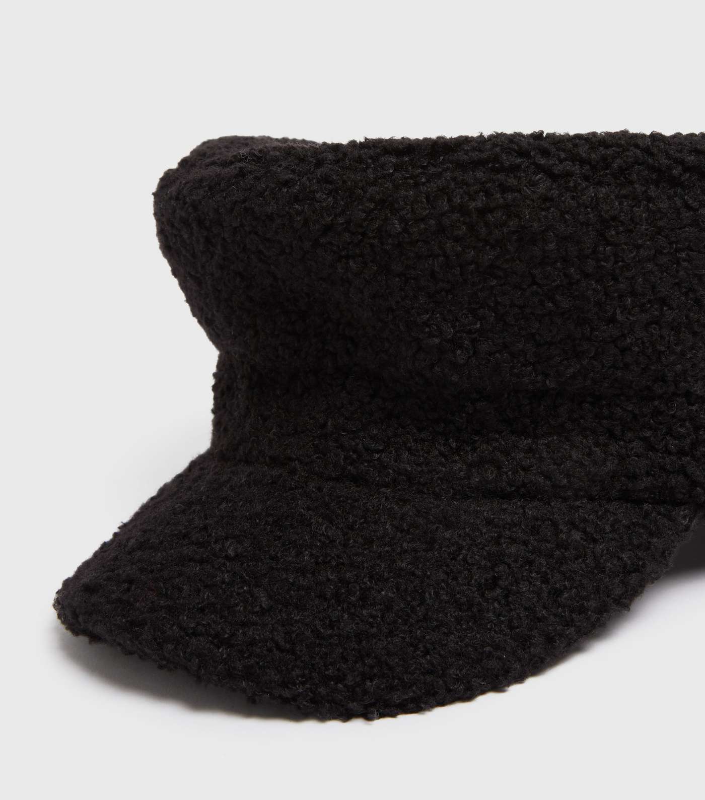 Black Teddy Baker Boy Hat Image 3