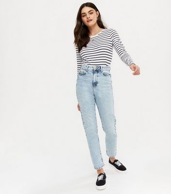 blue waist enhance tori mom jeans