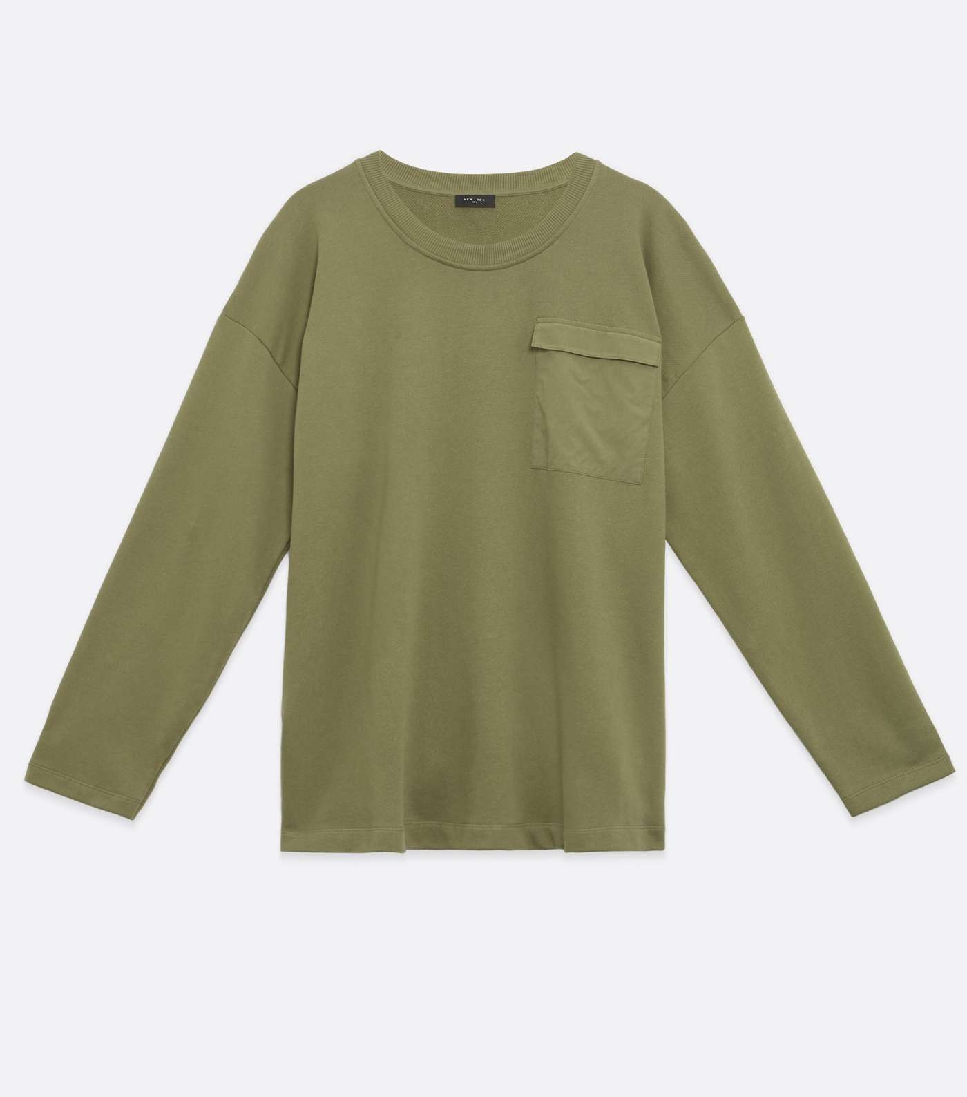 Green Pocket Front Sweatshirt