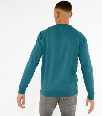 Mens 2024 teal sweatshirt