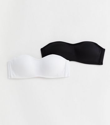 Marks & Spencer SYNTHSTRAPLESS 2 PACK - Multiway / Strapless bra -  white/black/black - Zalando.de