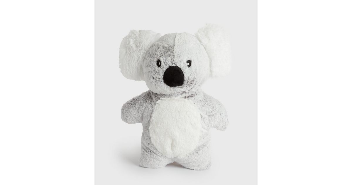 Grey Koala Hot Water Bottle New Look