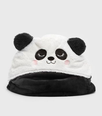 panda hooded blanket