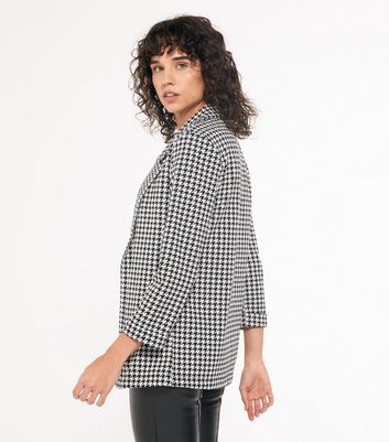 dogtooth blazer new look